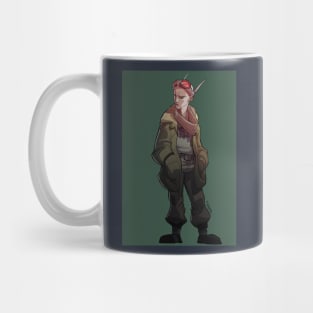 Cyberpunk girl Mug